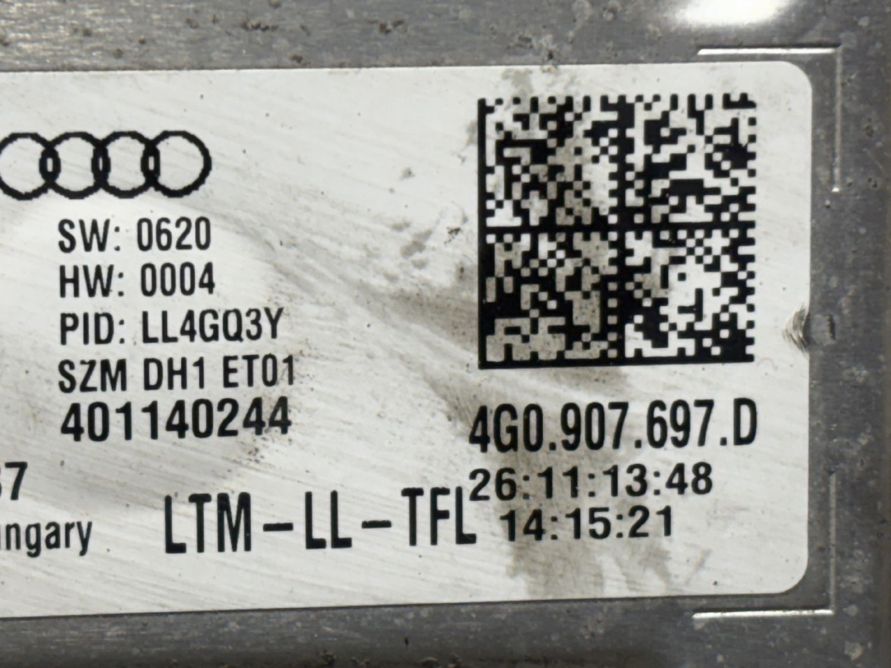 DIJELOVI BALAST FARA AUDI Q3 > 11-15 4G0907697D