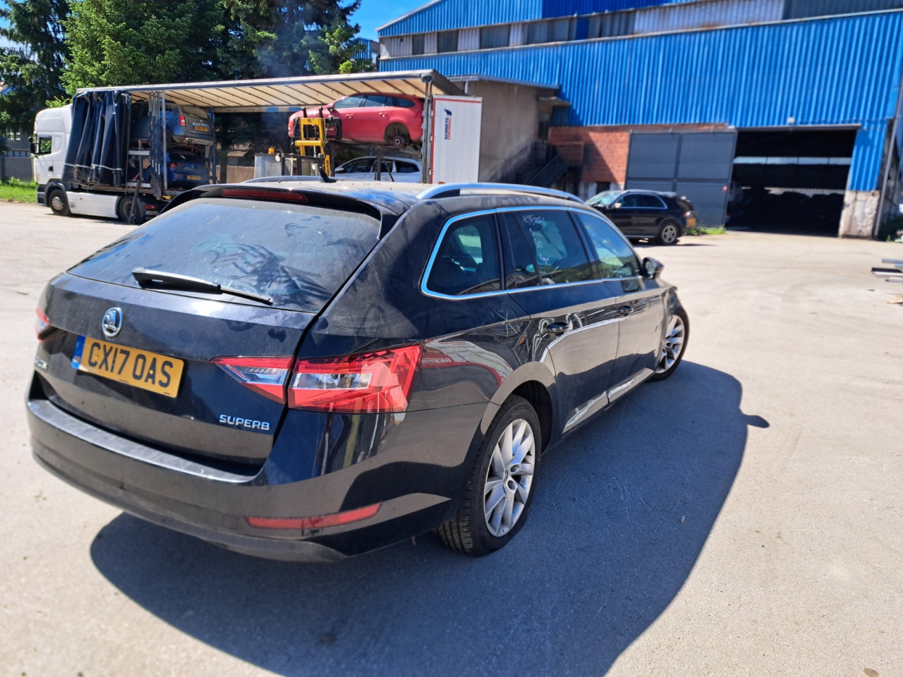 DIJELOVI SKODA SUPERB 2.0 DIZEL 2017. MJENJAC MOTOR CRLB