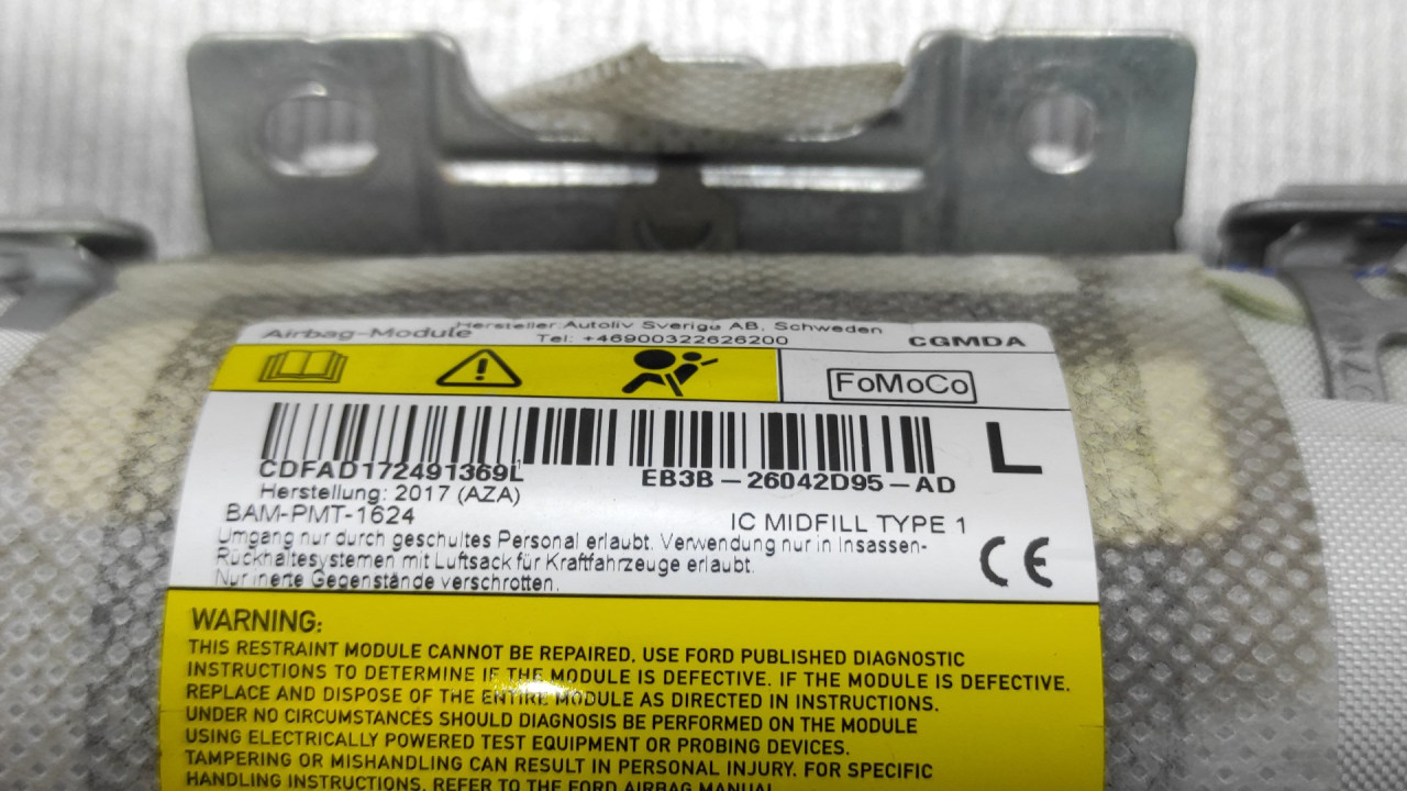 KROVNI AIRBAG FORD RANGER > 16- EB3B-26042D95-AD