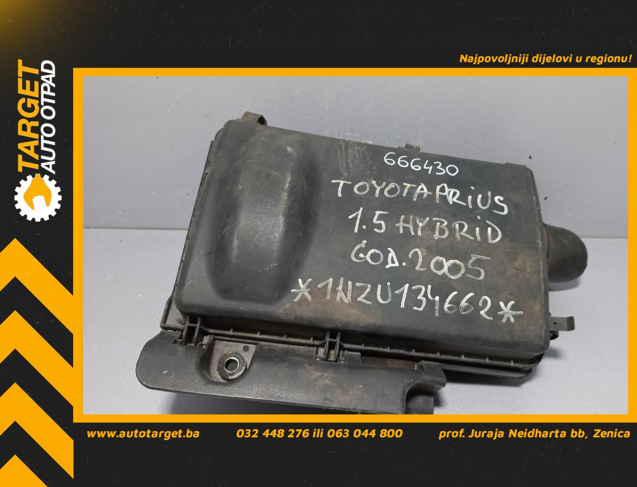 KUCISTE FILTERA ZRAKA TOYOTA PRIUS XW20 > 04-09 1001406970