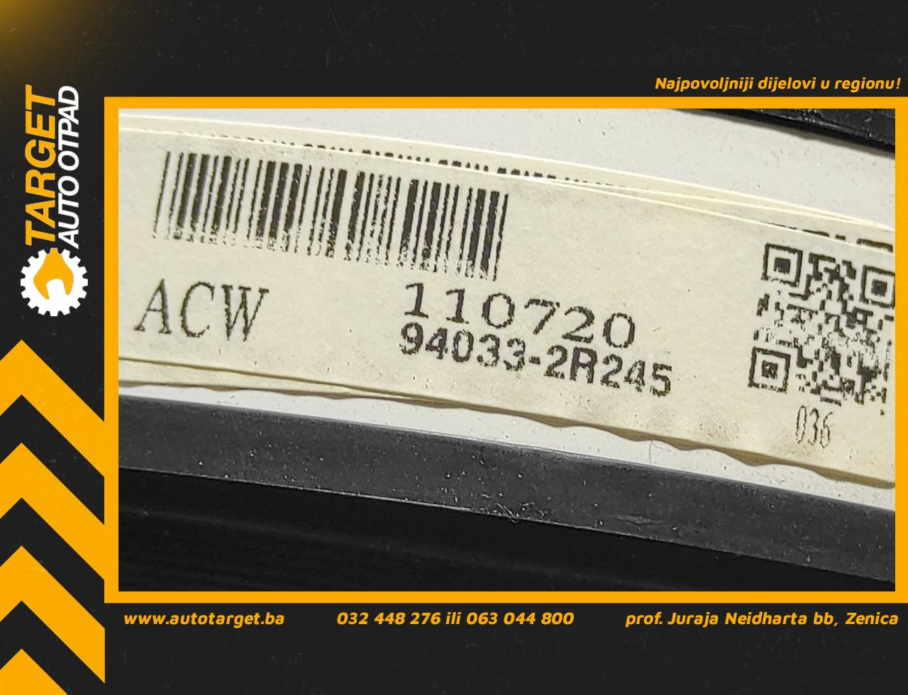 DIJELOVI CELER SAT HYUNDAI I30 > 10-12 1.6 940332R245
