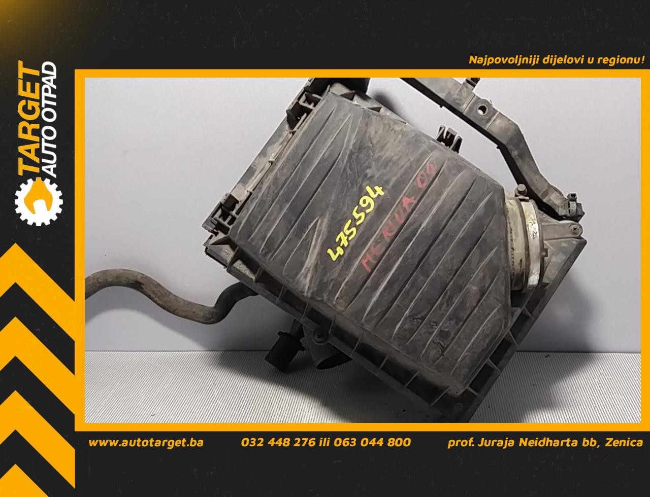 KUCISTE FILTERA ZRAKA OPEL MERIVA > 03-06 4612585909