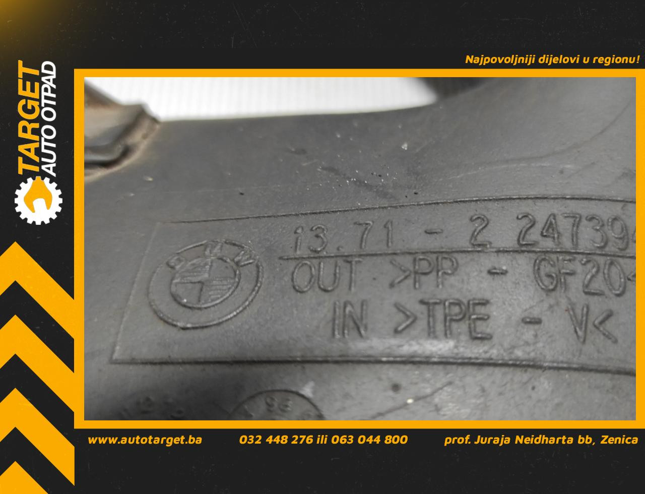 DIJELOVI CRIJEVO BMW SERIJA 3 (E46) > 98-01 2247394