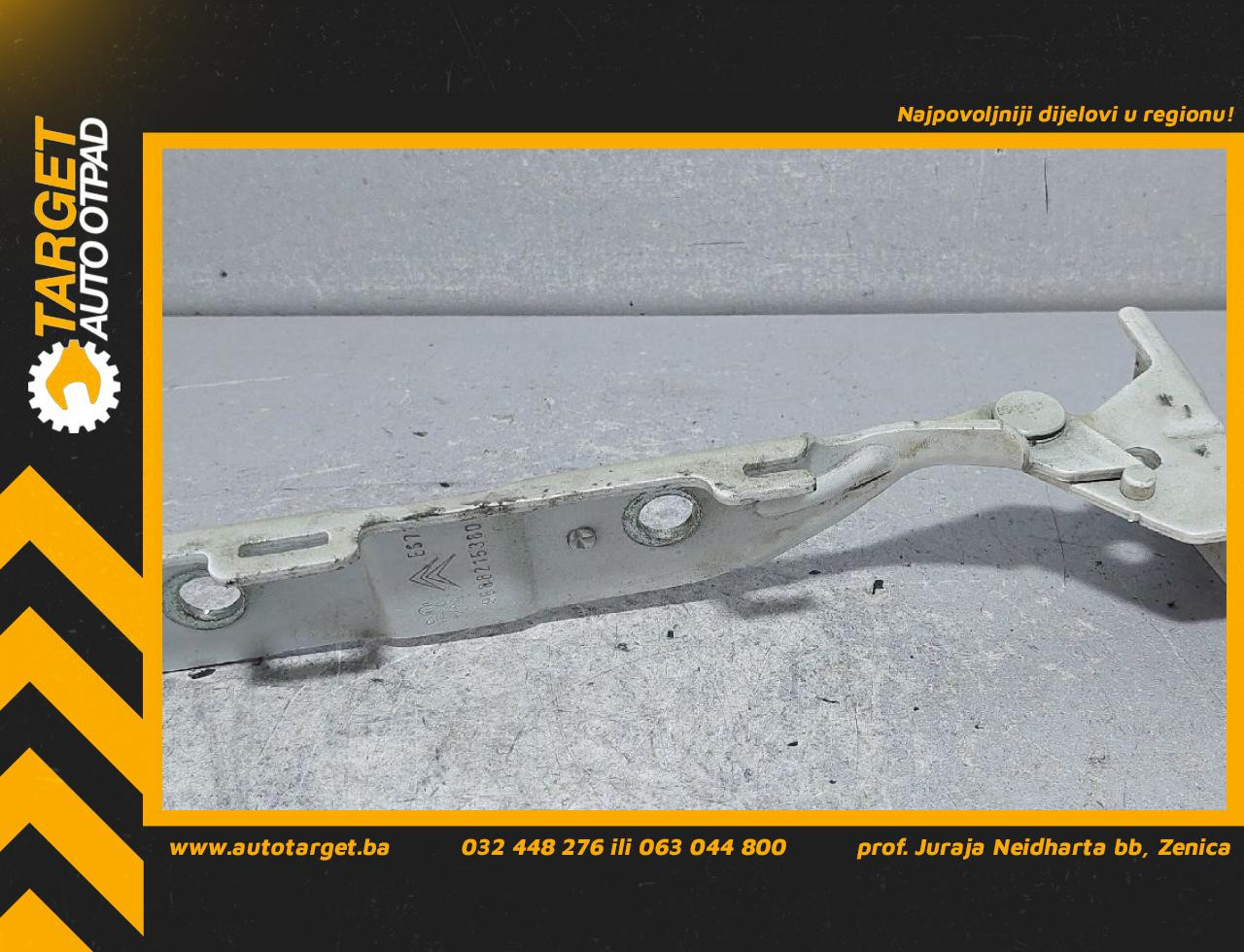 DIJELOVI SKARE OD HAUBE CITROEN C5 > 11-17 2.0 9688215380