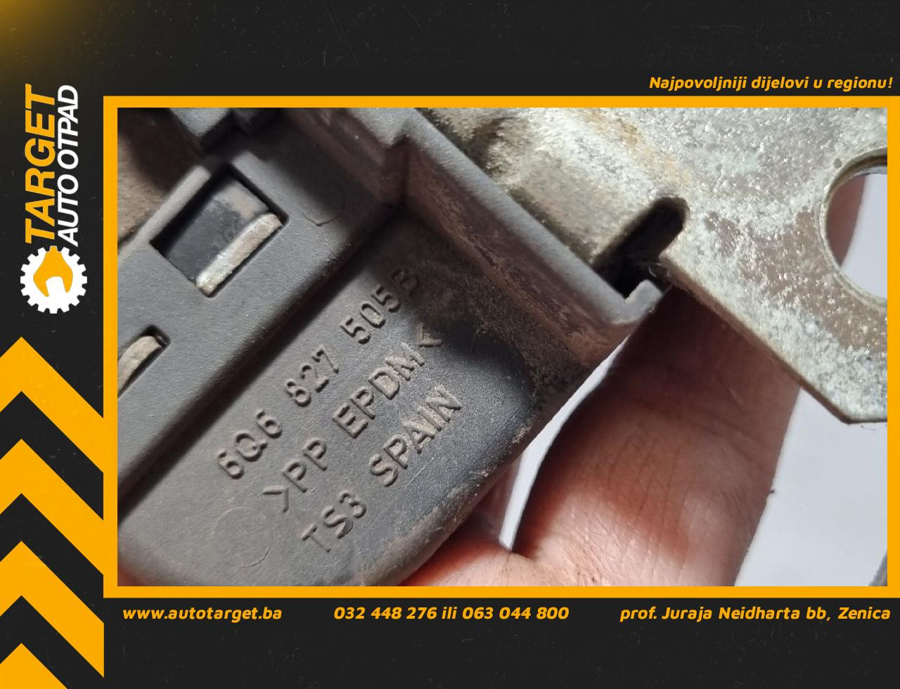 DIJELOVI BRAVA GEPEKA VW POLO > 01-05 6Q6827505B