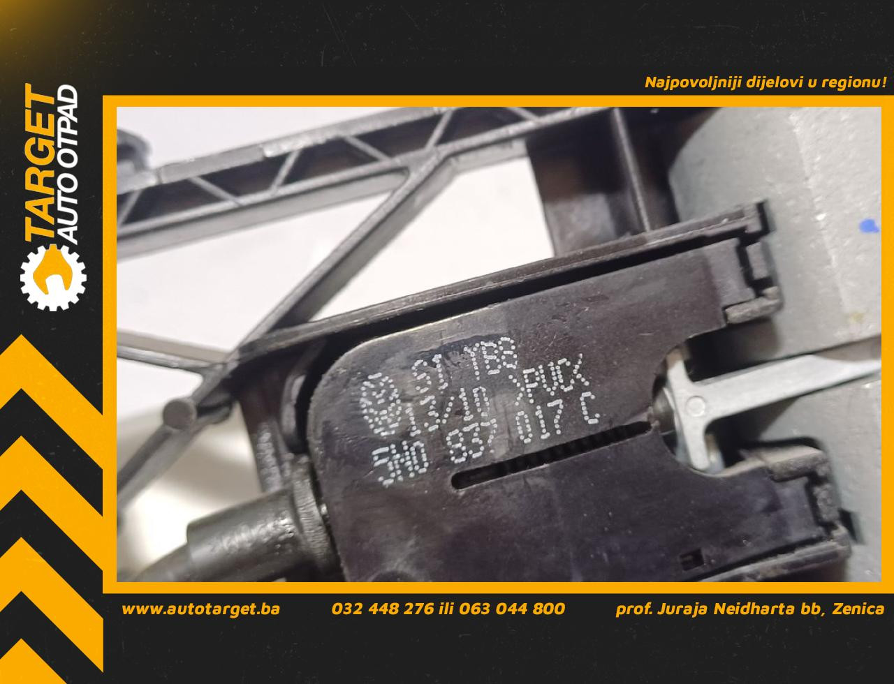 DIJELOVI RUCKA VRATA VW TIGUAN > 07-11 2.0 5N0837017C