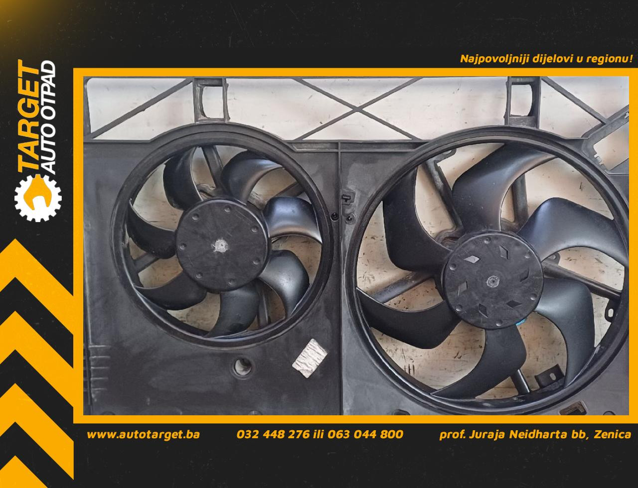 DIJELOVI NOSAC VENTILATORA RENAULT TRAFIC > 14- 2.2 214816680R