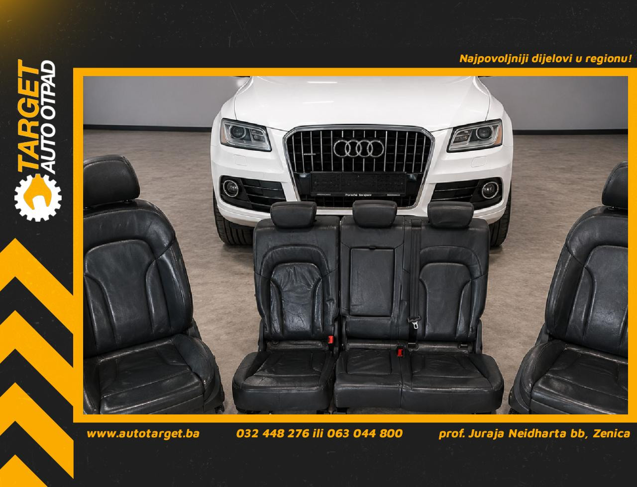 DIJELOVI SJEDISTA AUDI Q5 > 12-16 2.0