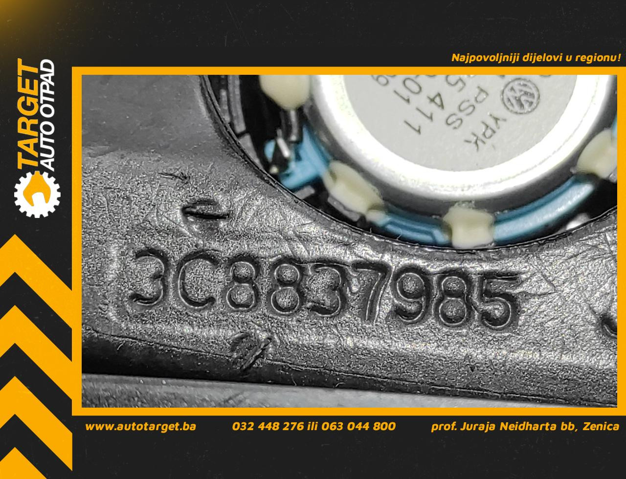 DIJELOVI ZVUCNIK VW PASSAT B7 > 10-14 3C8837985