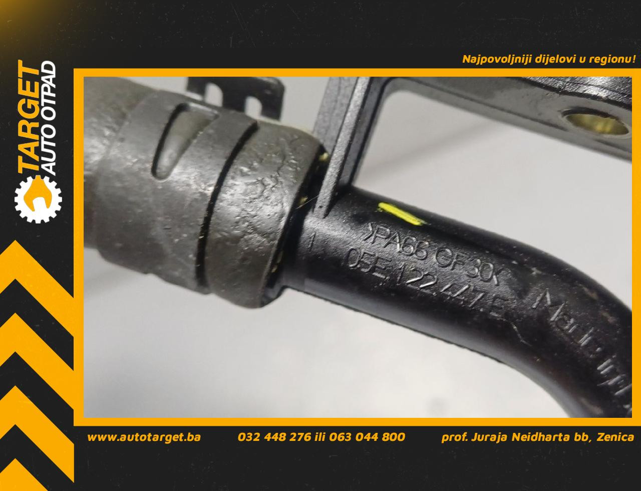 DIJELOVI CRIJEVO AUDI A3 (8Y) > 20 -  1.5 05E122447E