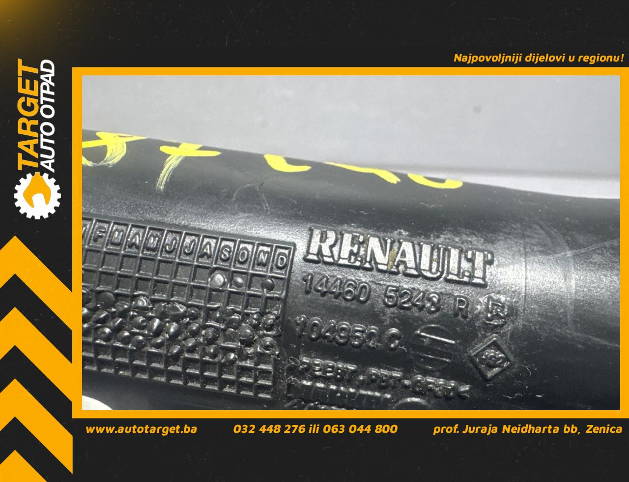 DIJELOVI CRIJEVO RENAULT CLIO > 12-16 0.9 144605243R