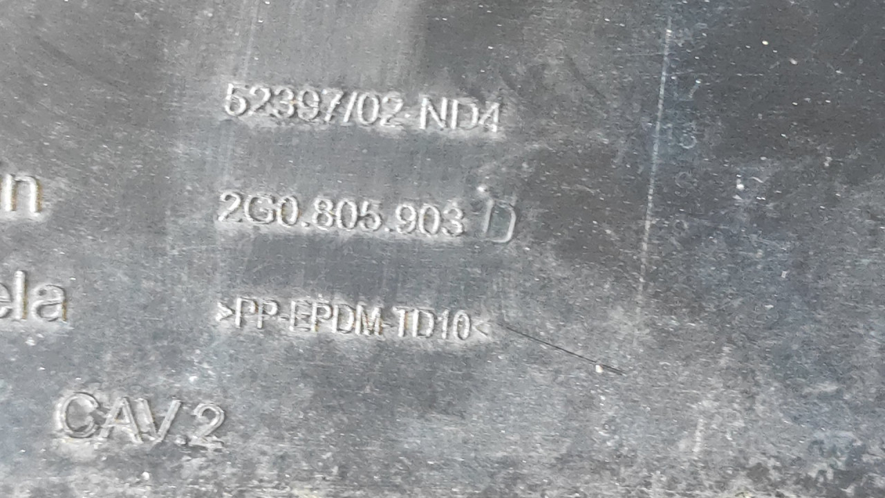 DIJELOVI SPOJLER VW POLO > 17-21 2G0805903D