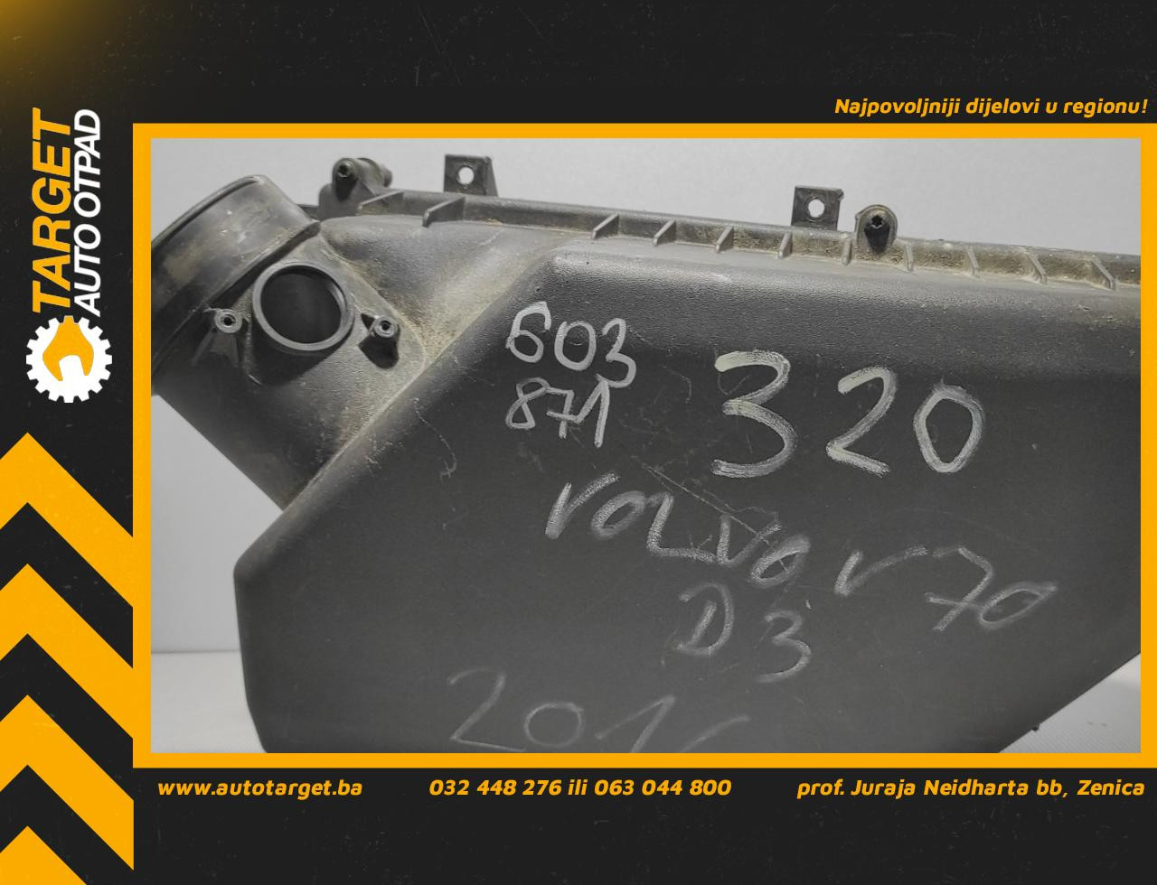 KUCISTE FILTERA ZRAKA VOLVO V70 > 14-16 3139684