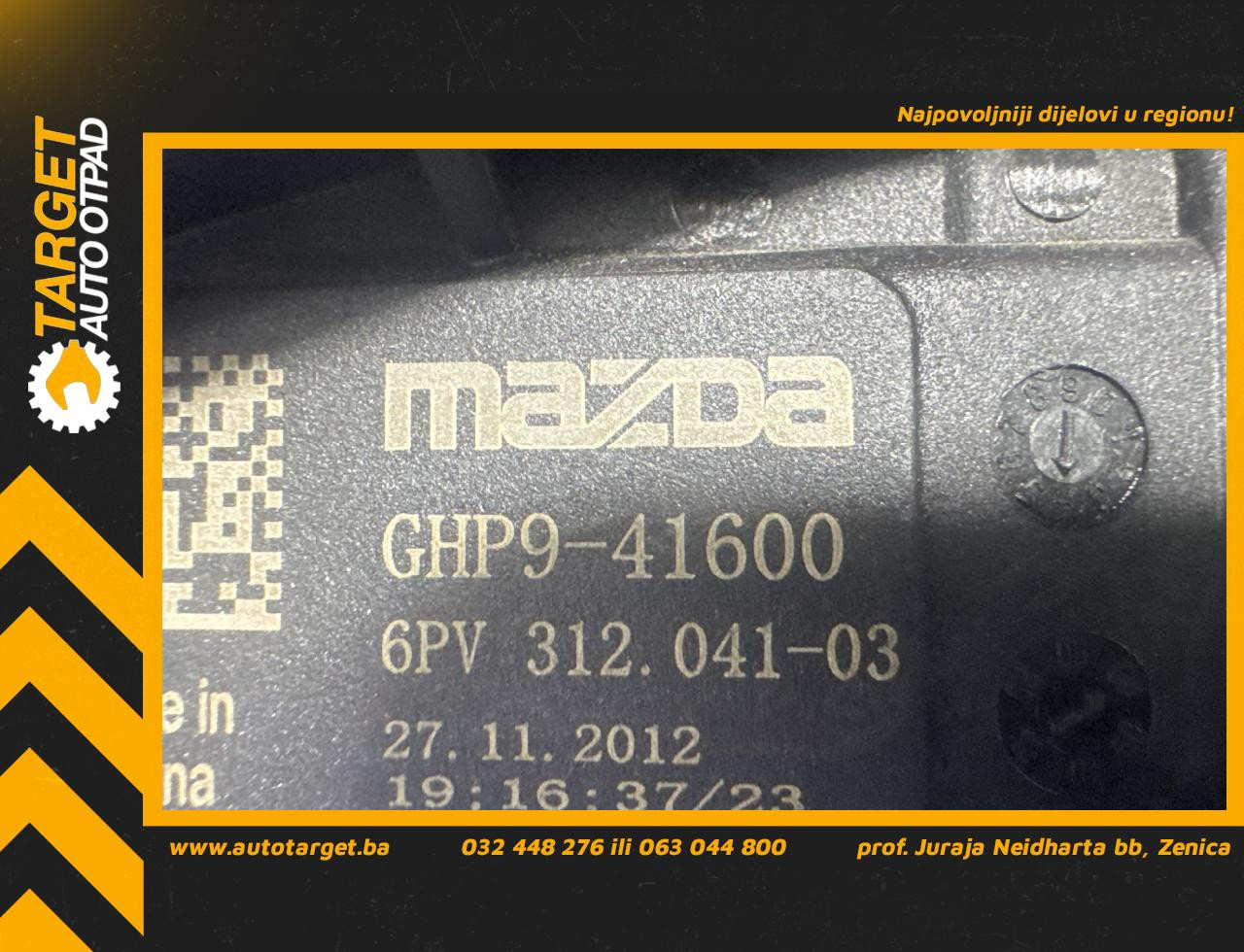 DIJELOVI PAPUCICA GASA MAZDA 6 > 13-16 2.2 GHP941600