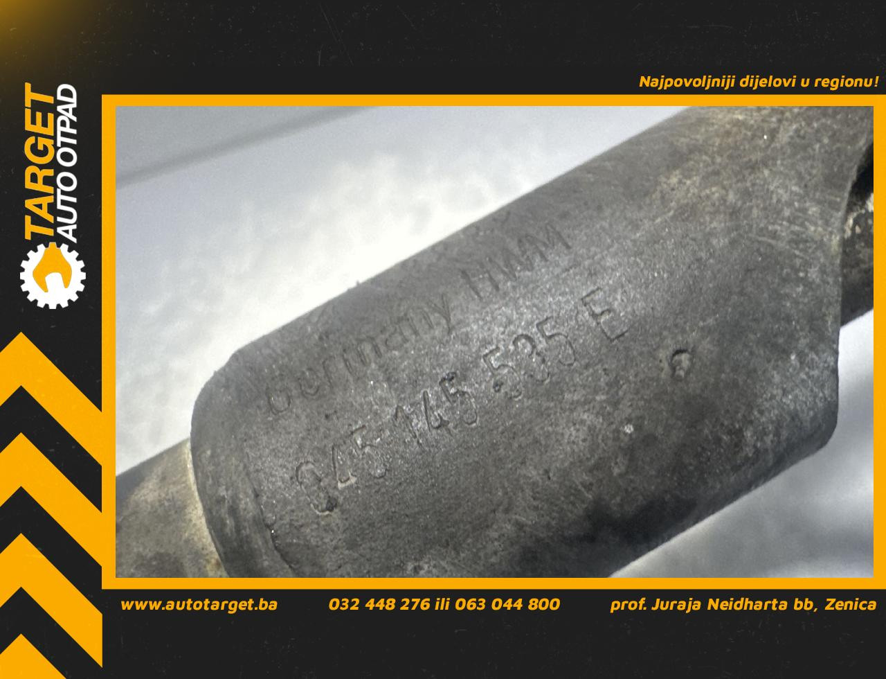 DIJELOVI CRIJEVO TURBINE VW POLO > 05-09 1.4 045145535E