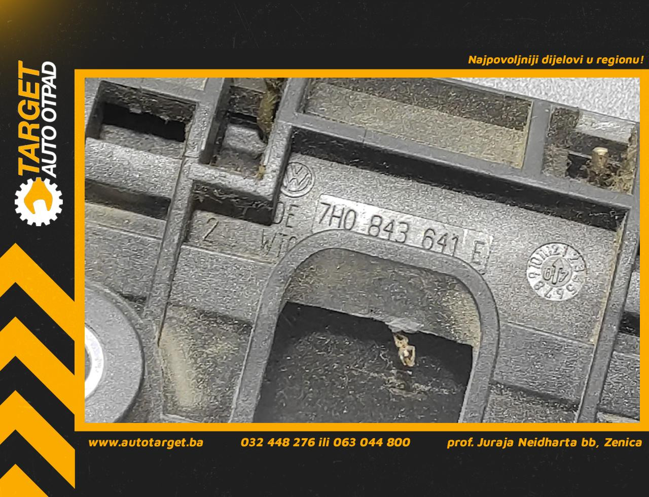 DIJELOVI RUCKA VRATA VW T5 > 09-15 7H0843641E