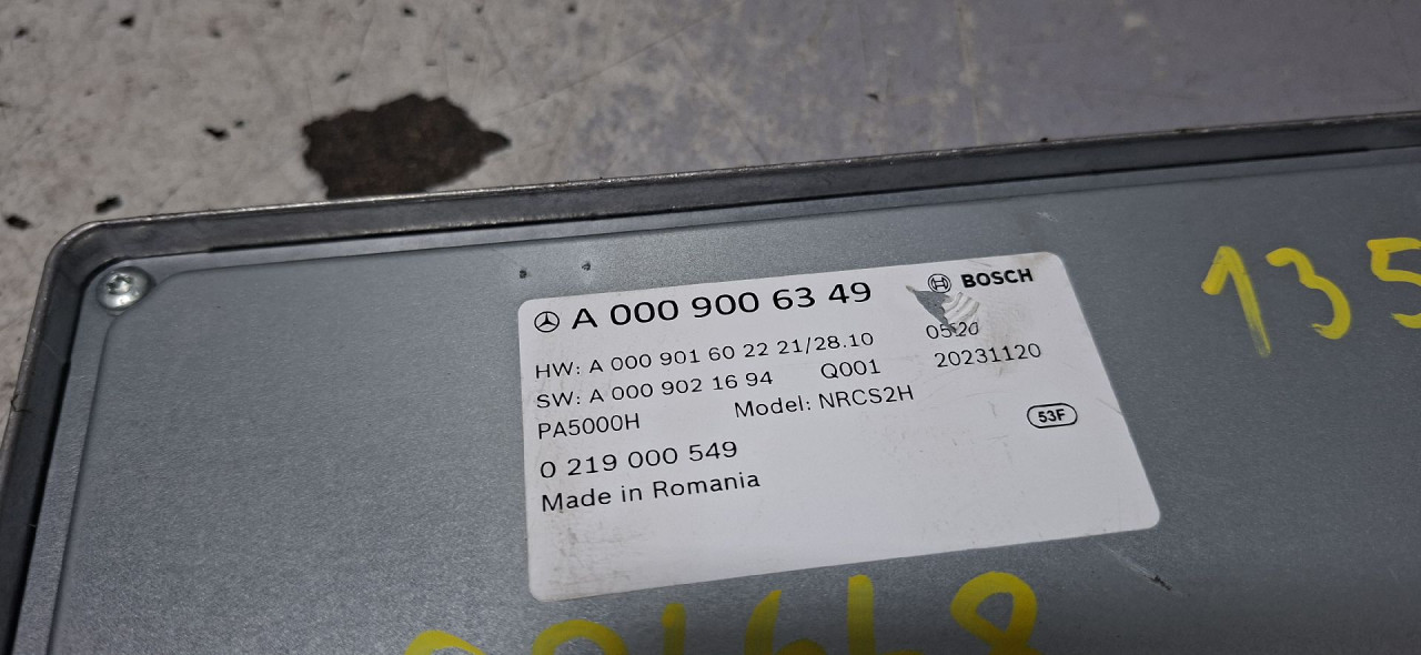 ELEKTRONIKA MODUL MERCEDES C KLASA (W206/S206) > 21- A0009006349