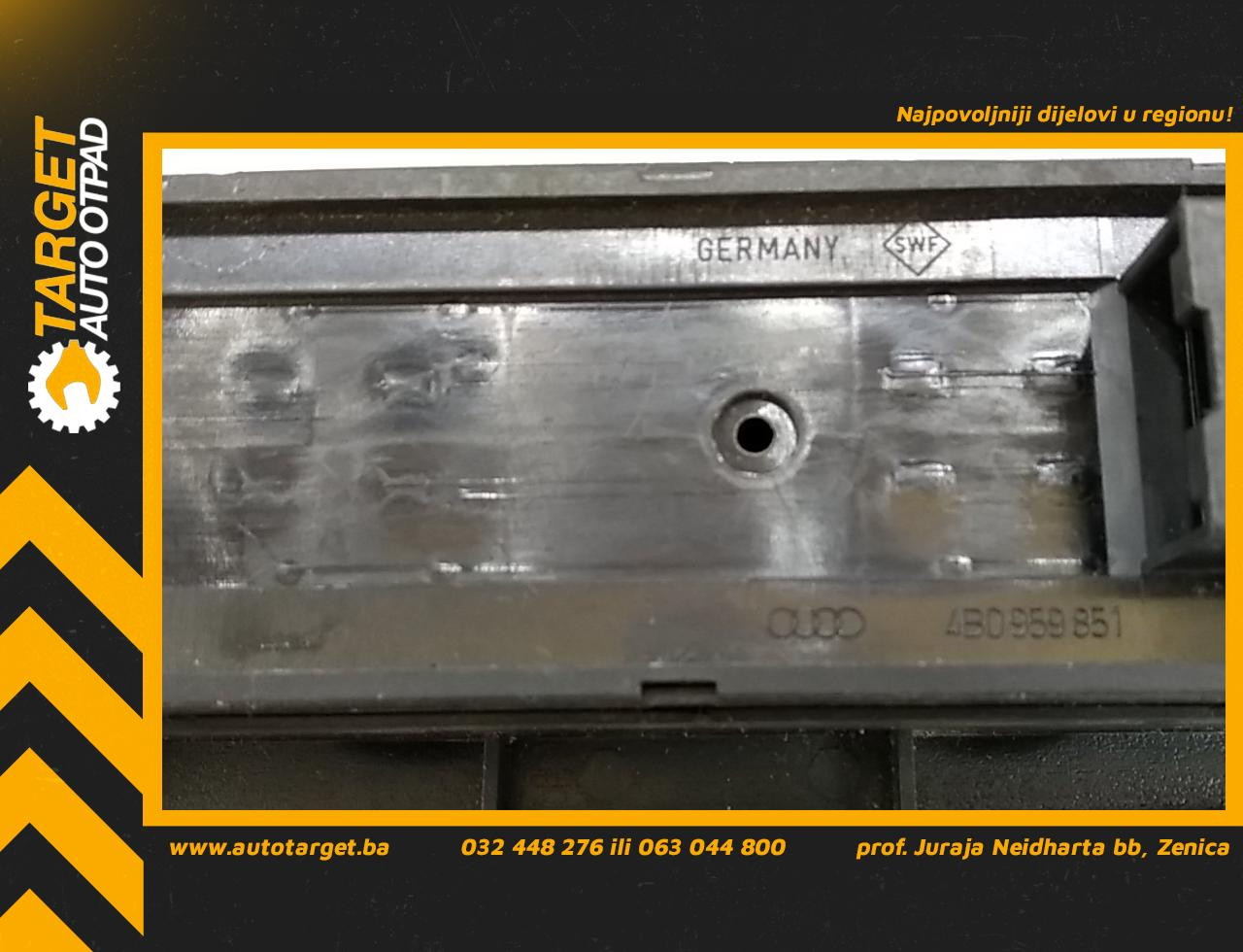 DIJELOVI PREKIDACI PROZORA AUDI A6 > 01-04 4B0959851