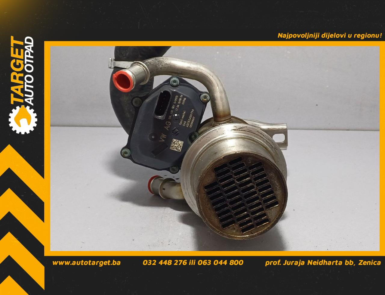 HLADNJAK EGR VENTILA SKODA OCTAVIA > 13-16 04L131512D