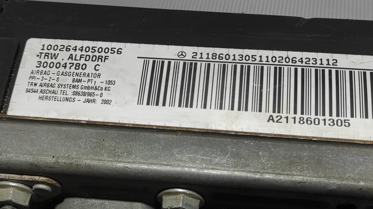 AIRBAG SUVOZACA MERCEDES E KLASA (W211) > 02-07 A211860