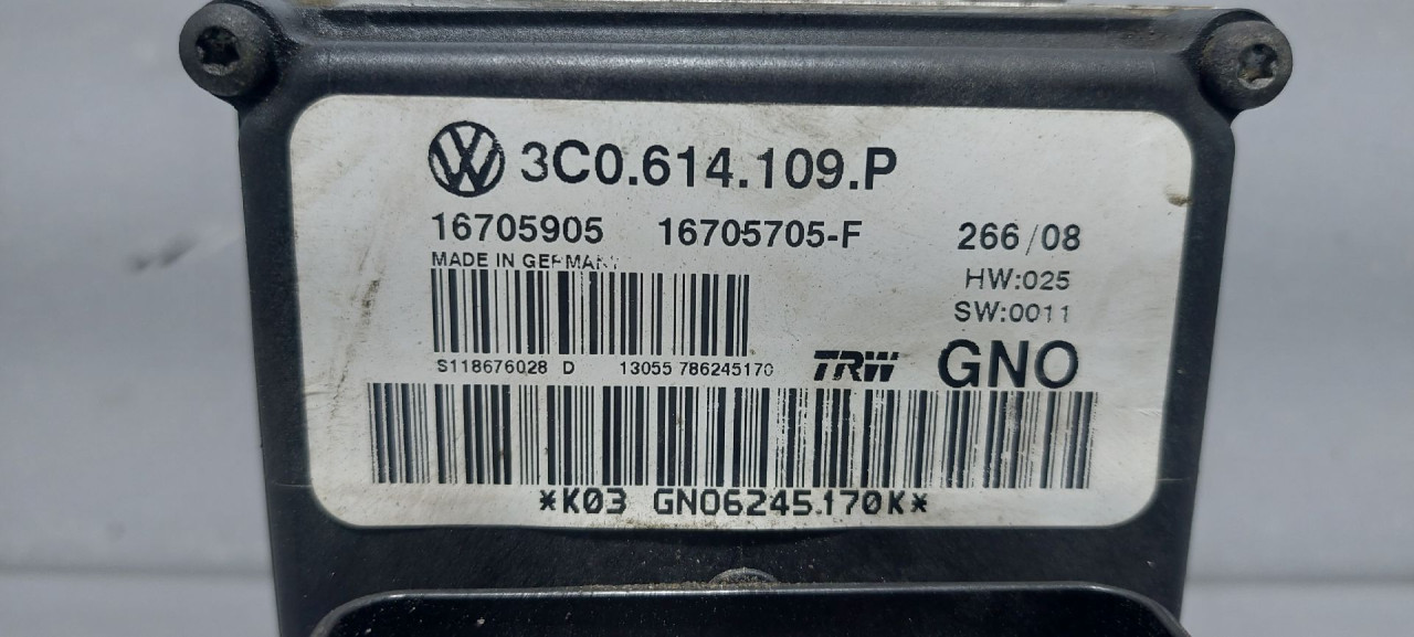 ABS ELEKTRONIKA VW PASSAT CC > 08-11 3C0614109P