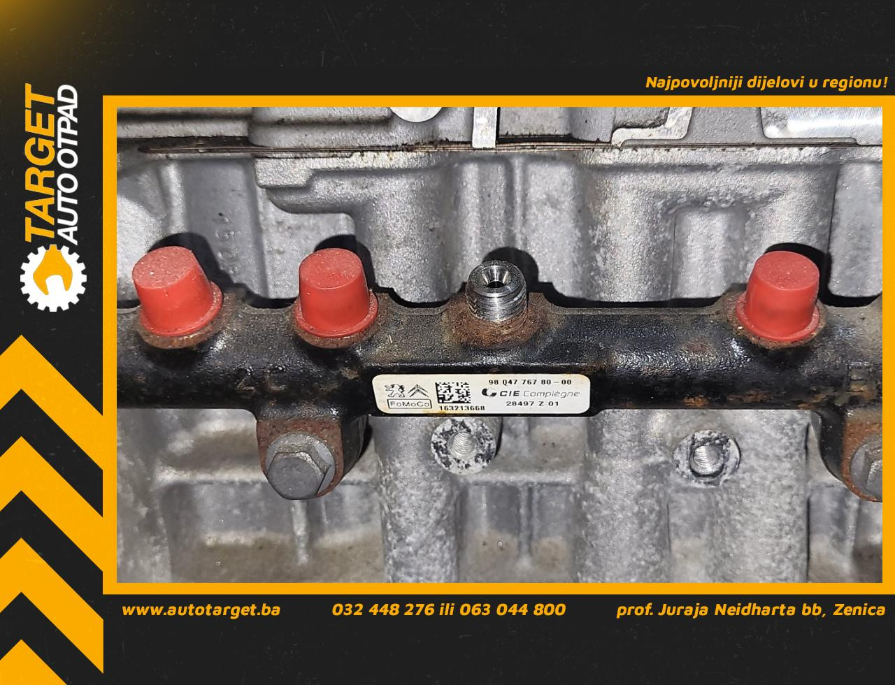 DIJELOVI RAMPA CITROEN BERLINGO > 15-18 9804776780
