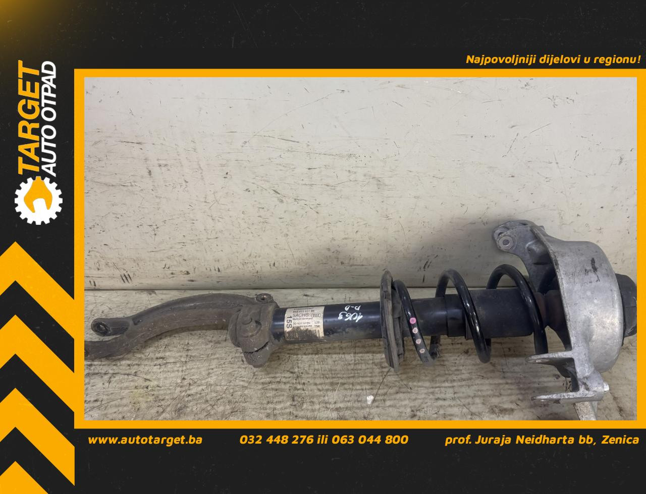 AMORTIZER AUDI A5 (8T) SPORTBACK > 11-17 8K0413031BE