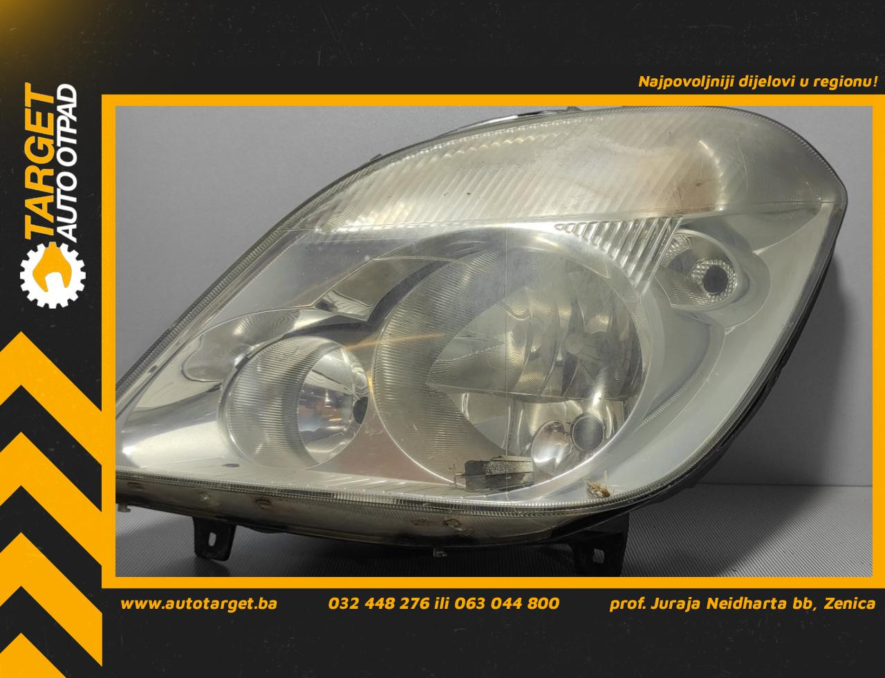 DIJELOVI FAR MERCEDES SPRINTER > 06-13 24738100LI