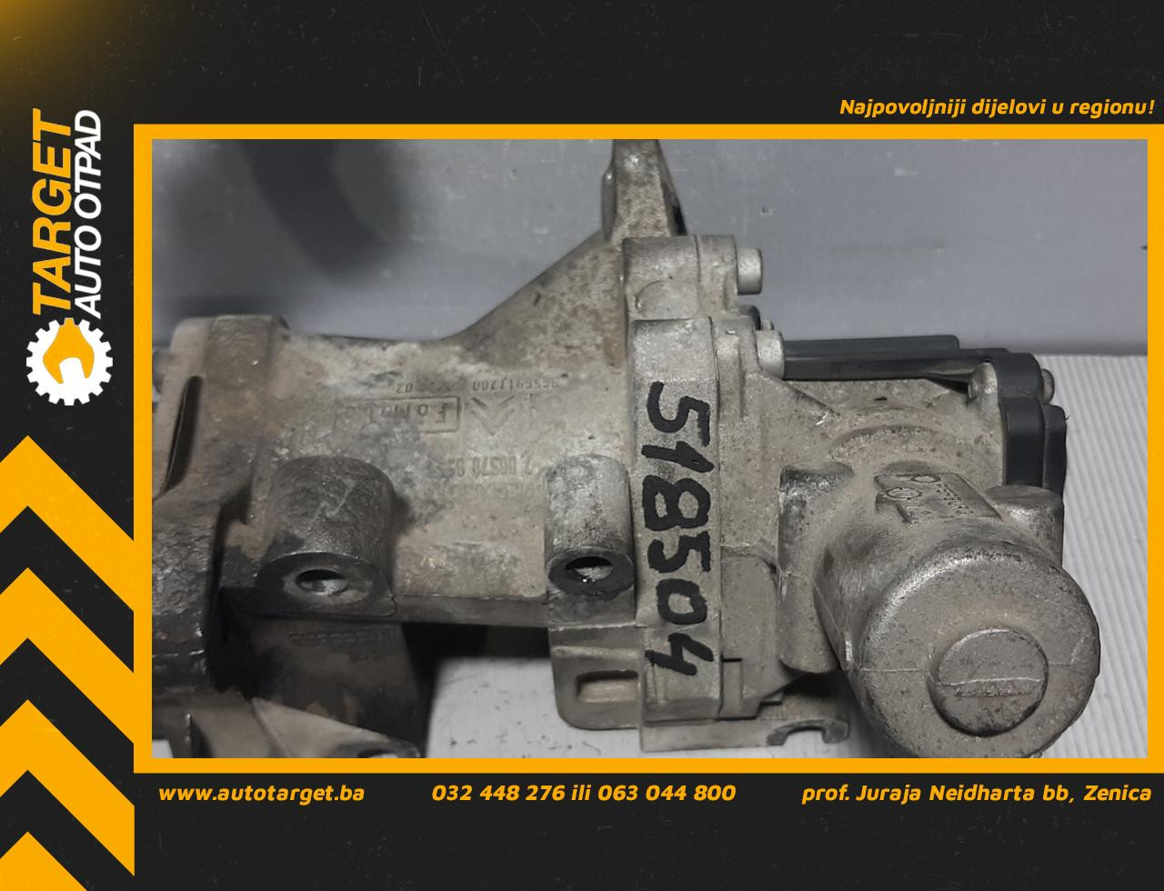 DIJELOVI EGR CITROEN C6 > 05-12 2.2 9656911780