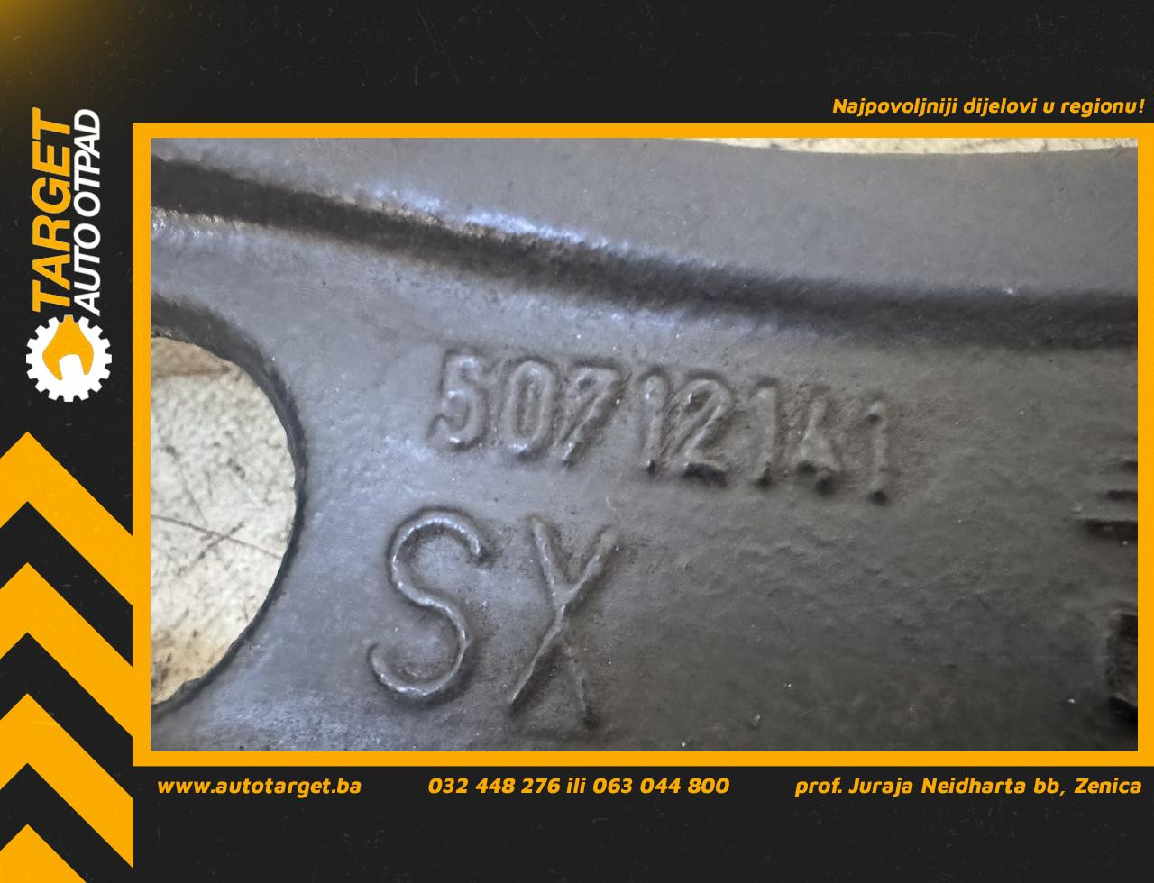 DIJELOVI LAFETA FIAT DUCATO > 14- 2.3 50712141