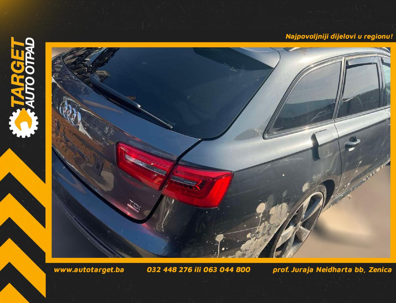 DIJELOVI POLUSTRANICA AUDI A6 4G > 14-18 3.0