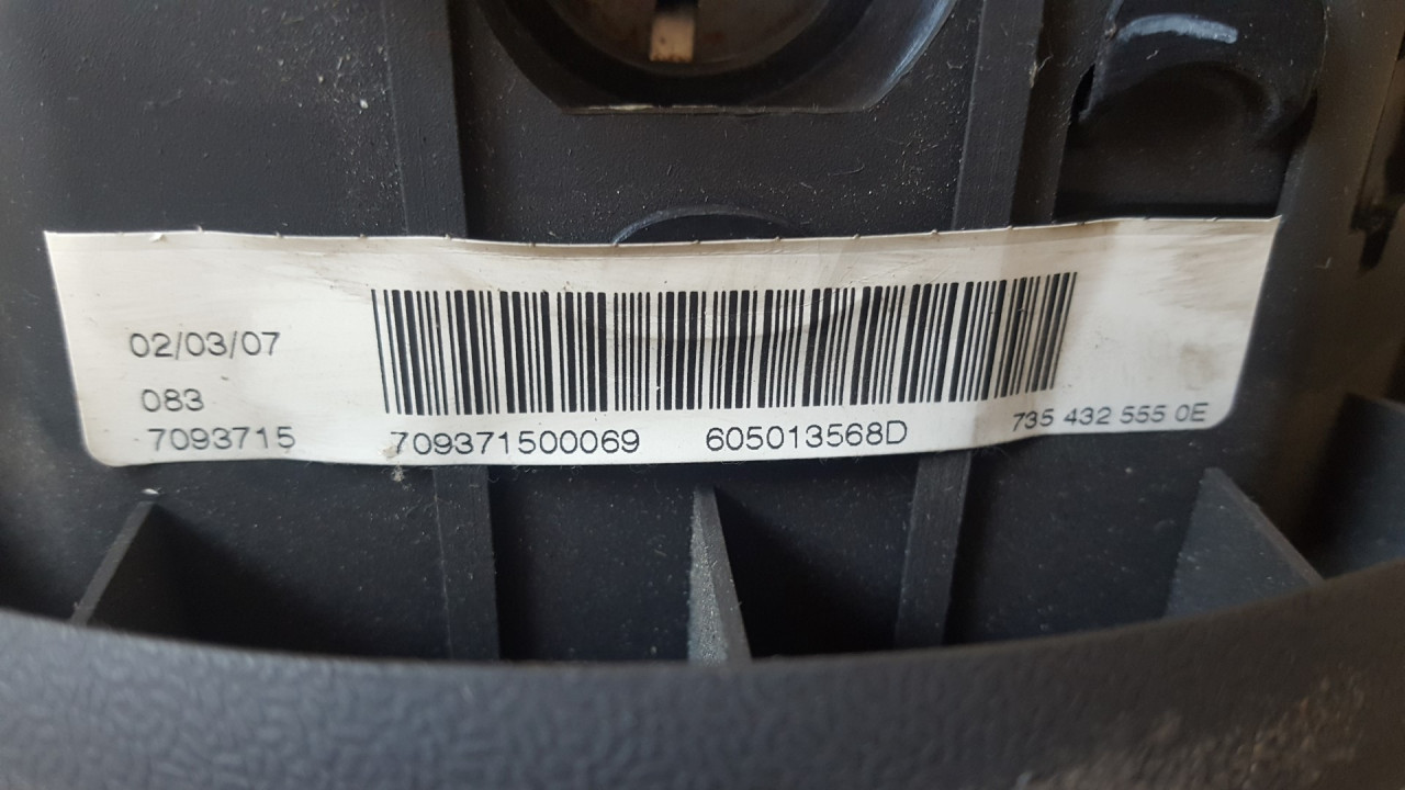 AIRBAG VOLANA FIAT DOBLO > 05-09 605013568D