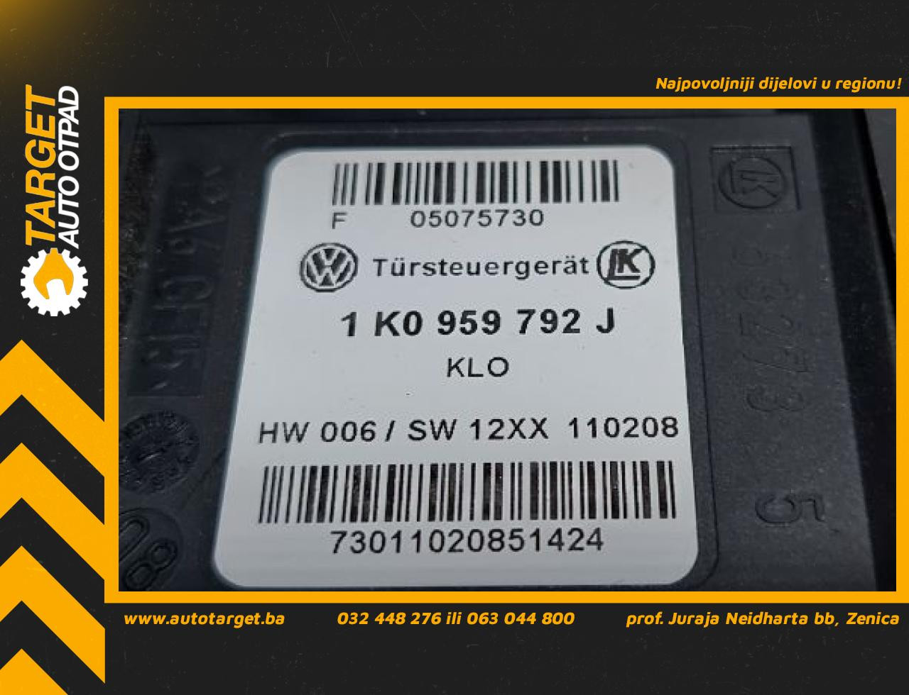 MOTORIC PODIZACA STAKLA SKODA OCTAVIA > 04-08 1T0959702D