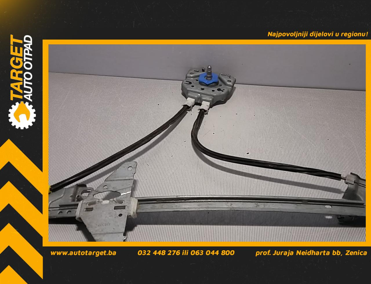 DIJELOVI MANUELNI PODIZAC STAKLA PEUGEOT 307 > 01-05 963848