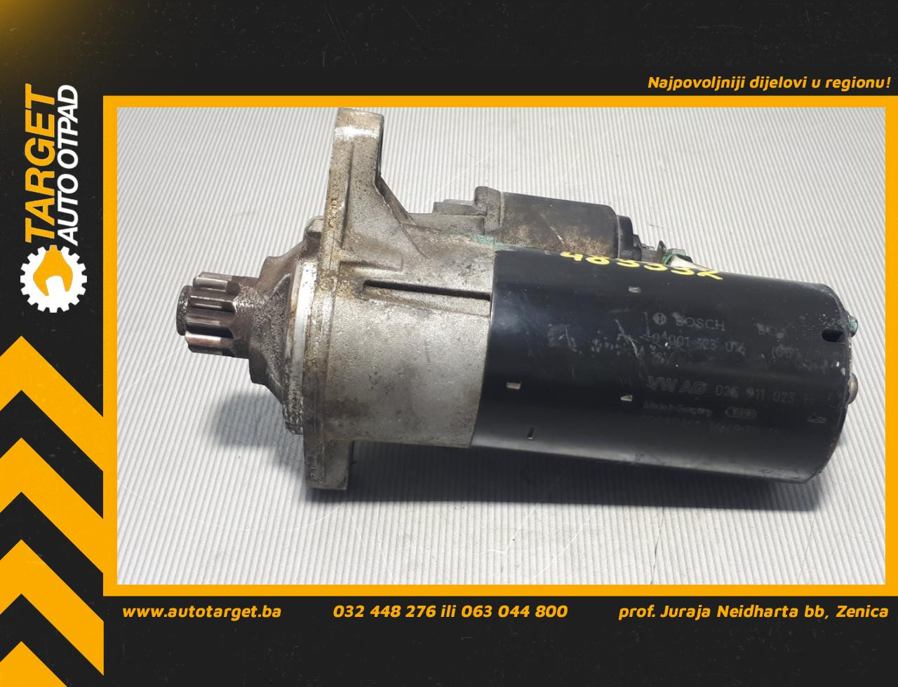 DIJELOVI ALNASER SKODA OCTAVIA > 04-08 02E911023H