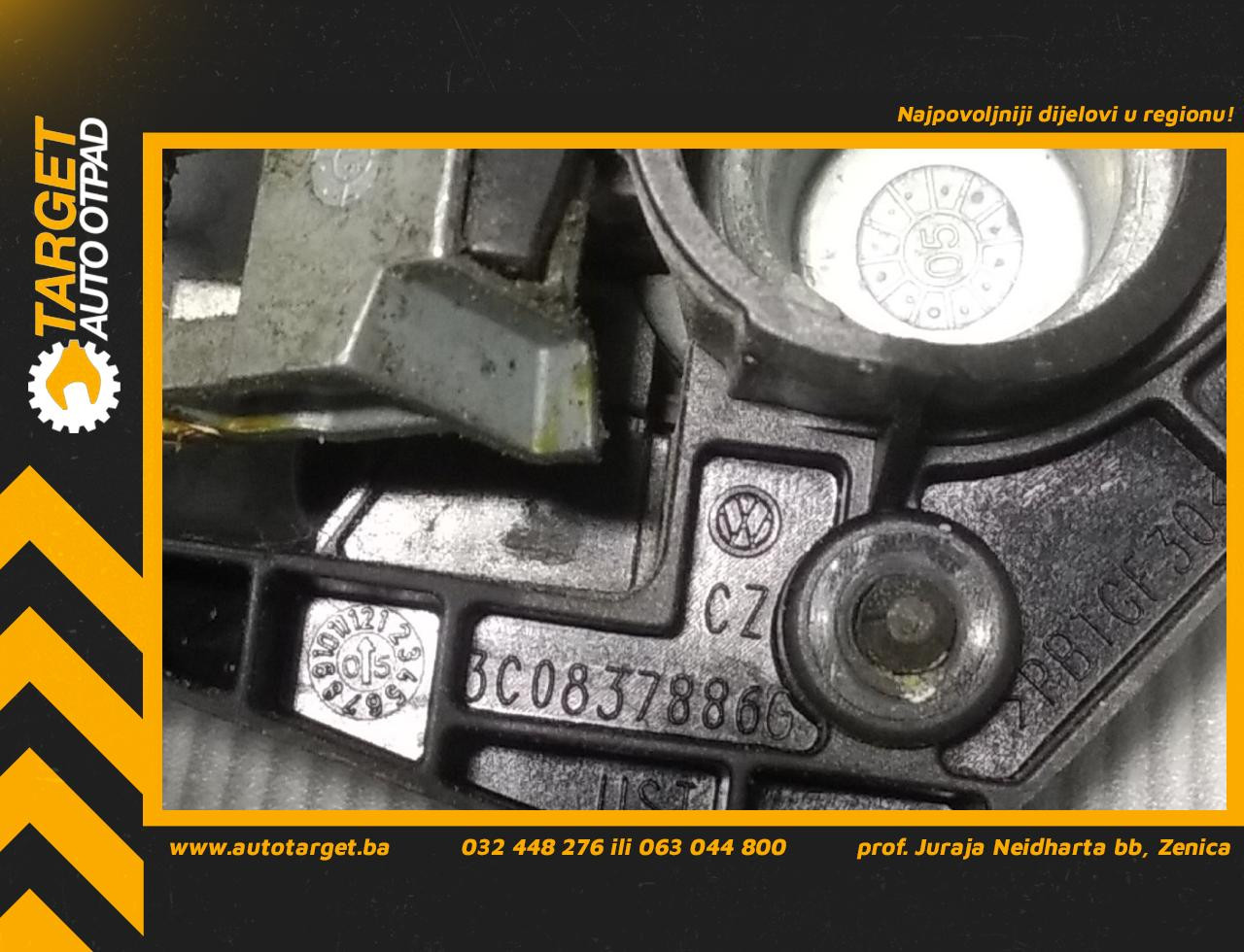DIJELOVI RUCKA VRATA VW PASSAT B6 > 05-10 2.0  3C0837886G