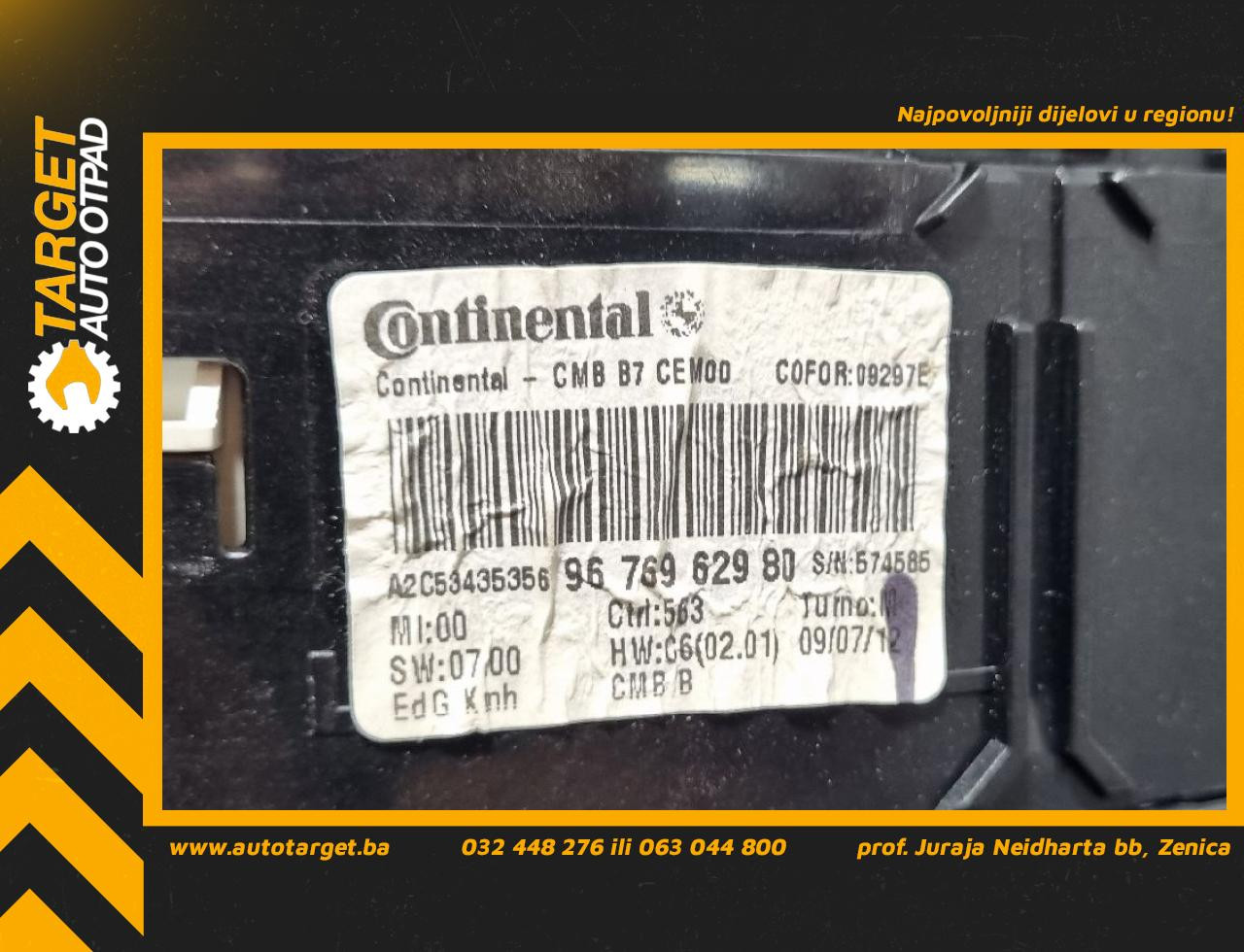 DIJELOVI CELER SAT CITROEN C4 > 10-17 1.6 9676962980