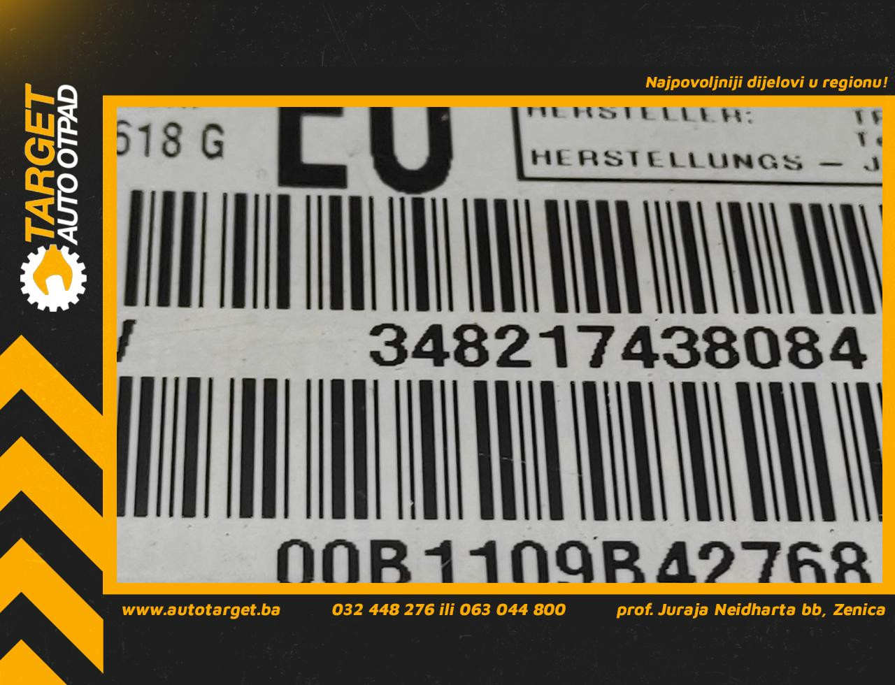 DIJELOVI AIRBAG NOGU BMW SERIJA 3 (E46) > 98-01 348217438084