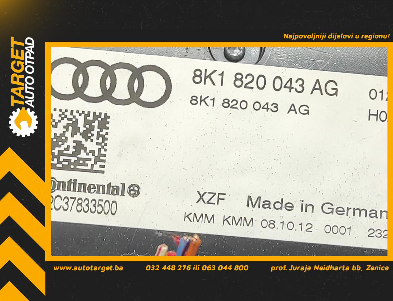 PREKIDACI KLIME AUDI A5 (8T) SPORTBACK > 11-17 8K1820043AG
