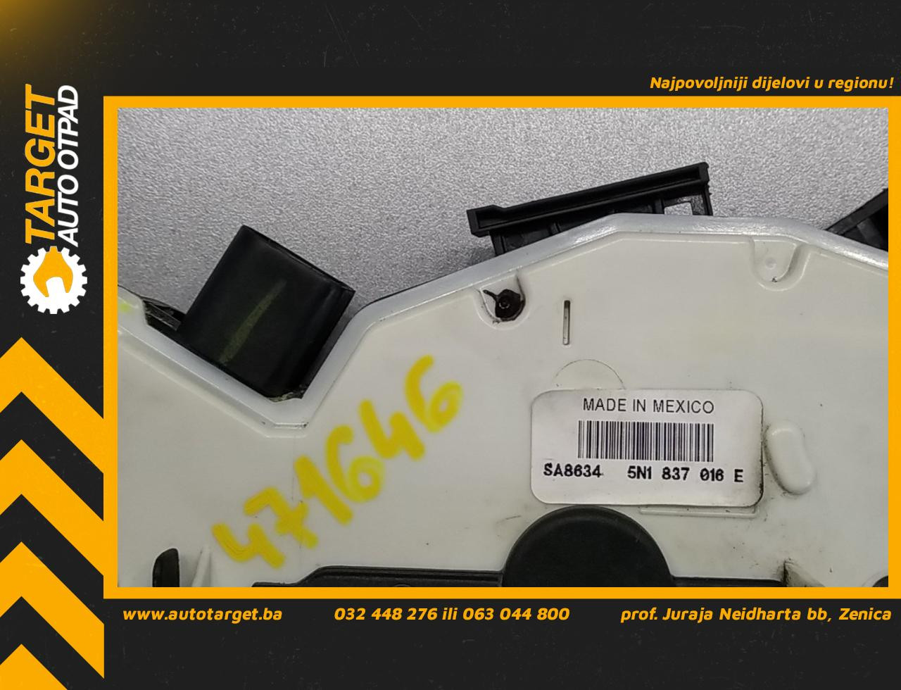 DIJELOVI BRAVA VRATA VW AMAROK > 11-16 5N1837016E