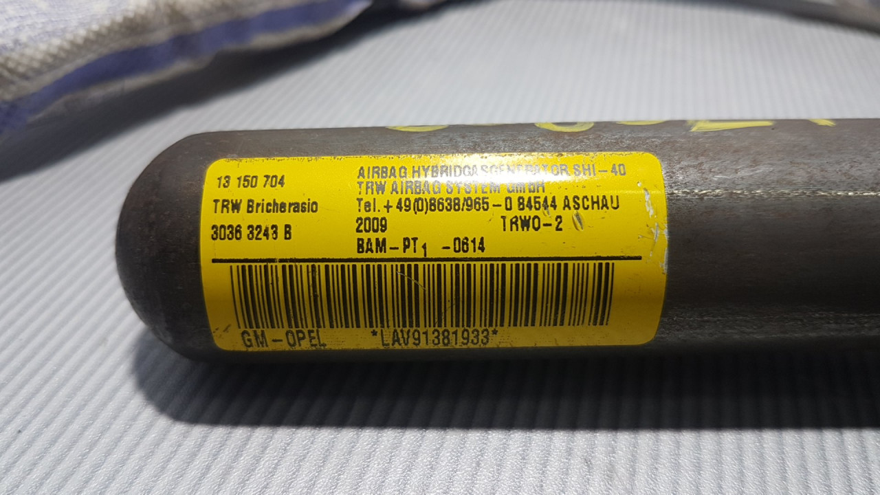 KROVNI AIRBAG OPEL CORSA D > 06-11 30363248B