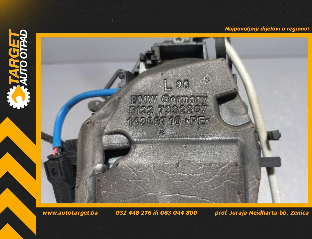 DIJELOVI RUCKA VRATA BMW SERIJA 3 (F30/F31) > 11-14 2.0 7332267