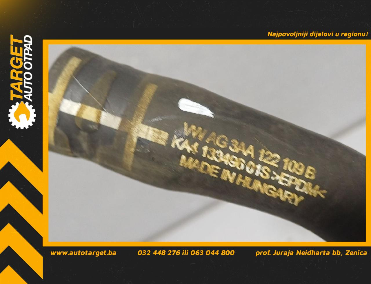 DIJELOVI CRIJEVO VW PASSAT CC > 12-17 2.0 3AA122109B