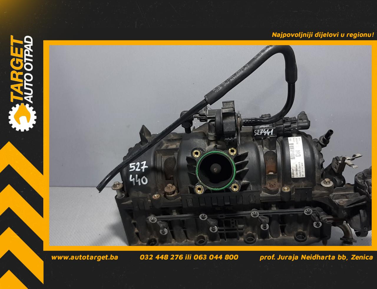 DIJELOVI USISNA GRANA OPEL CORSA D > 06-11 1.2 0280600063