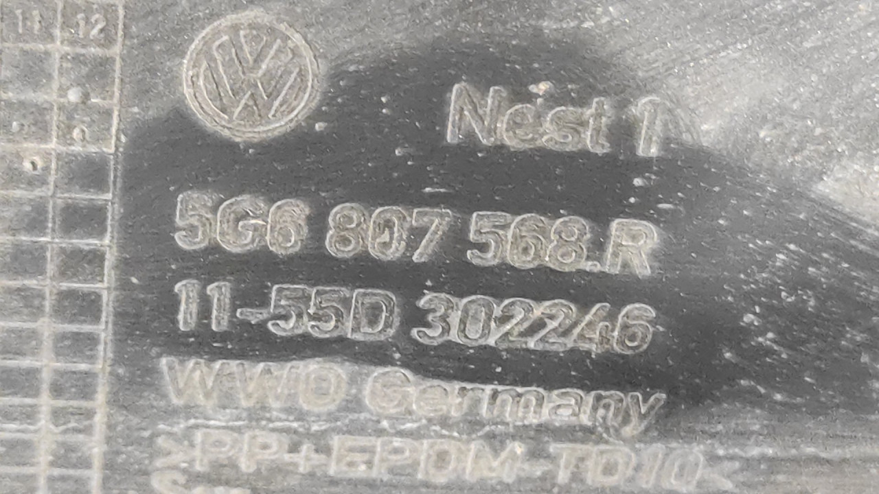 DIFUZOR ZADNJI VW GOLF 7 > 12-16 5G6807568R