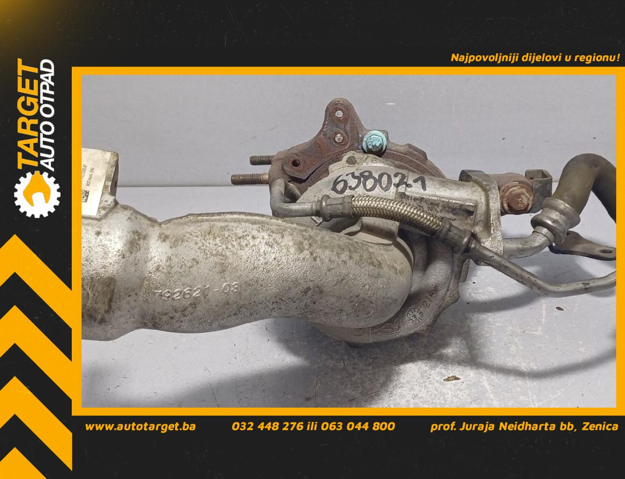 DIJELOVI TURBINA CITROEN JUMPY > 07-16 2.0 9675101580