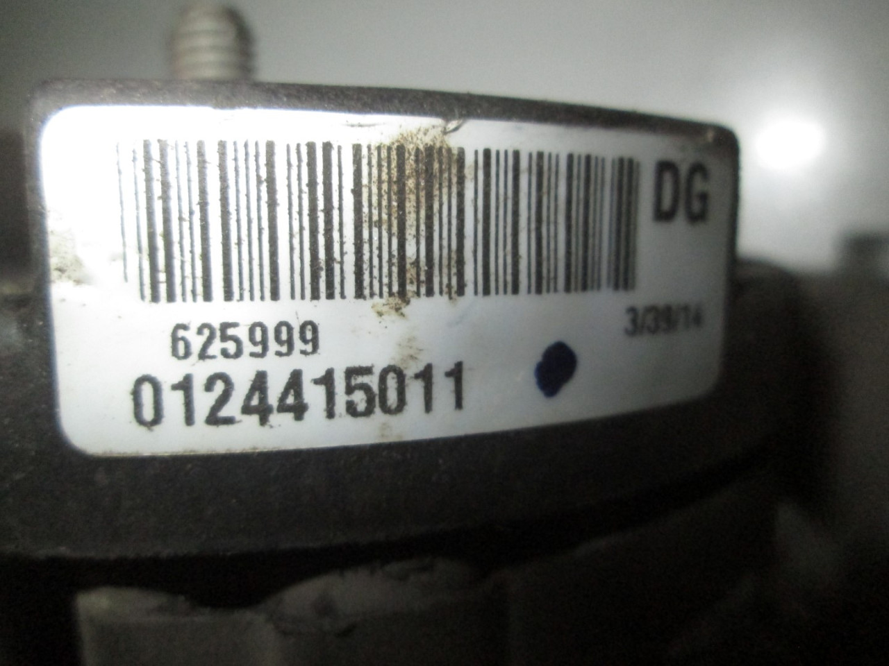 DIJELOVI ALTERNATOR FIAT BRAVO/BRAVA > 95-02 1.6 0124415011