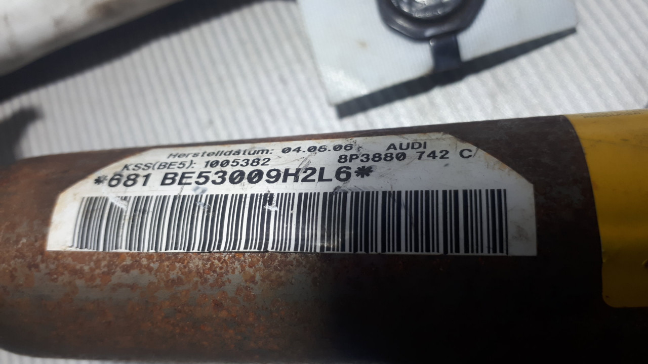DIJELOVI KROVNI AIRBAG AUDI A3 > 03-08 8P3880742C