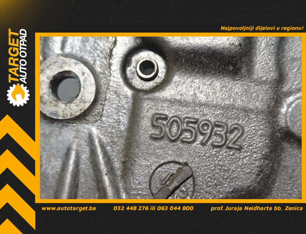 DIJELOVI NOSAC MINI MINI (R56) > 06-10 1.6 505932
