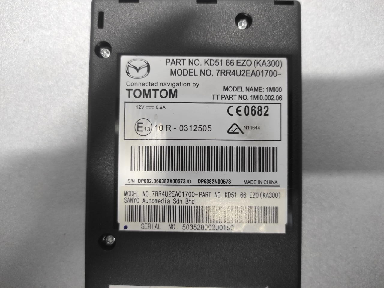 ELEKTRONIKA MODUL MAZDA 6 > 10-12 KD5166EZ0